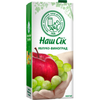 Сік Наш Сік Яблуко-Виноград 1.93 л (4820192262835)