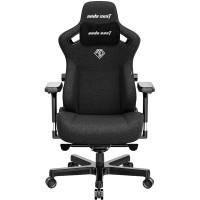 Крісло ігрове Anda Seat Kaiser 3 Fabric Size L Black (AD12YDC-L-01-B-CF)