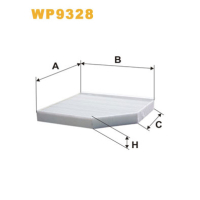 Фільтр салону Wixfiltron WP9328