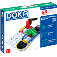Конструктор DOKA електронний Альтернативна енергія (50 схем) (D70711)