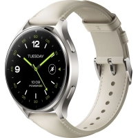 Смарт-годинник Xiaomi Watch 2 Titan BHR9306GL Gray Case White Leather Strap (1093970)