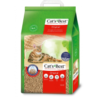 Наповнювач для туалету Cats Best Original Деревний грудкувальний 8.6 кг (20 л) (4002973189351)