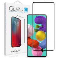 Скло захисне ACCLAB Full Glue Samsung A51 Black (1283126508608)