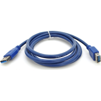 Дата кабель USB 3.0 AM/AF 1.5m blue Voltronic (YT-3.0AM\AF-1.5BL)