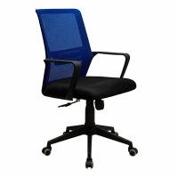 Офісне крісло Richman Фрайдей Пластик М-1 (Tilt) Сітка чорна/синя (R00000056035)