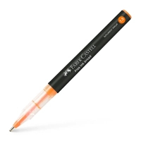 Ролер Faber-Castell Free Ink rollerball, колір чорнила помаранчевий, 1,5 мм, одноразовий (31222)