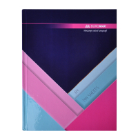 Канцелярська книга Buromax А4 MODEST 144 аркушів, клітинка, темно-синій (BM.24419102-03)