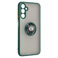 Чохол до мобільного телефона Armorstandart Frosted Matte Ring Samsung M14 5G (M146) Dark Green (ARM68363)