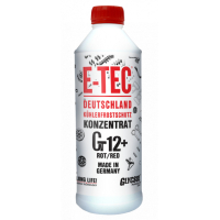Антифриз E-TEC Конц. Gt12+ Glycsol червоний 1,5 л (9588)
