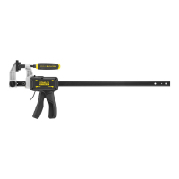 Струбцина Stanley FatMax гібридна, 450мм, тиск мін/макс 136/374 кг (FMHT83007-0)