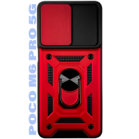Чохол до мобільного телефона BeCover Military Poco M6 Pro 4G Red (710940)