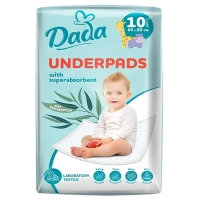 Пелюшки для малюків Dada 60*60 см 10 шт (4810174981532/4820174981532)