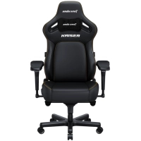 Крісло ігрове Anda Seat Kaiser 4 PVC Size L Black (AD12YDDC-L-20-B-PV/C)
