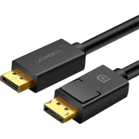 Кабель мультимедійний DisplayPort M to DisplayPort M 1.0m DP102 black Ugreen (10244)