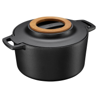 Каструля Fiskars Norden чавунна 4 л чорна (1026565)