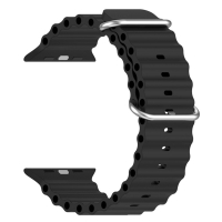 Ремінець до смарт-годинника Armorstandart Ocean Band для Apple Watch 42 (Series 11-10)/41/40/38 Black (ARM74233)