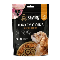 Ласощі для собак Savory Puppy Coins With Turkey 100 г (4820261921090)