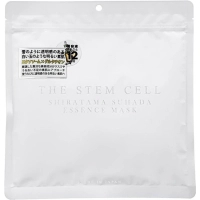 Маска для обличчя Kor Japan Shiratama Suhada Essence Mask Тканинна зі стовбуровими клітинами та екзосомами 30 шт (4571365223558)