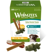 Ласощі для собак Whimzees Variety Value Box M 28 шт (8718627754986)