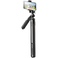 Монопод для селфі RTAKO трипод ZP220 Pro Ultra-Wide Angle Selfie Stick Black (6942063213376)