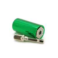 Торцева головка Voltronic універсальна для шуруповерта 7-19 mm (25*52) 3/4 Green (YT-UnScTGRN)