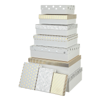 Подарункова коробка Buromax 10 шт 1в1 тиснення фольгою (BM.2333715)