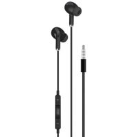 Навушники XO EP22 3.5mm Black (EP22-BK)