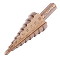 Свердло Alloid Pro, ступеневе, по металу, кобальтове, Р6М5К5, 4–20мм (SD-0420)