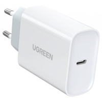 Зарядний пристрій Ugreen USB-C PD30W CD127 white (70161)