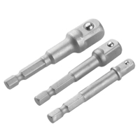 Адаптер для інструменту Tolsen комплект 1/4 ",3/8" x65мм 1/2 "x70мм, 3 шт (77864)