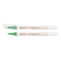 Художній маркер STA пензлик акварельний AQUA NATURAL BRUSH 3700, кислотний зелений (STA3700-40)