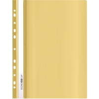 Папка-швидкозшивач Economix А4 Light з перфорації, жовта (E38504-05)