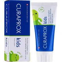 Дитяча зубна паста Curaprox Kids із фтором 1450 ppm від 6 років смак м'яти 10 мл (TPkids1450M-10ml)