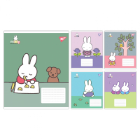 Зошит Yes Miffy Spring А5 12 аркушів коса лінія (767626)