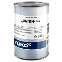 Мастило автомобільне Yuko ЦИАТИМ-203 (банка 0,8кг/1л) (4823110404690)