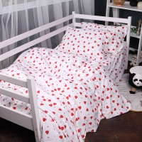 Постільна білизна MirSon 015 Love Фланель 2 x 160 x 220 Сімейний Євро (2200009652660)