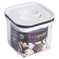 Харчовий контейнер Herevin Canister-Vacuum Lid-White вакумна кришка 0.7 л (161213-004)