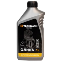 Моторна олива Tekhmann 4Т API SL SAE10W-30, 1л для малих чотирьохтактних двигунів (873414)