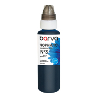 Чорнило Barva HP 3 100 мл, universal, cyan (HU3-365e)
