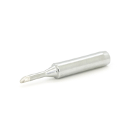 Жало паяльне Bakku BK-900M-T-2C,silver, 4*6.3mm, мідь, гальванічне покриття, перо широке (BK-900M-T-2C)