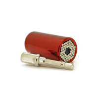 Торцева головка Voltronic універсальна для шуруповерта 7-19 mm (25*52) 3/4 Red (YT-UnScTRD)