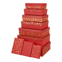 Подарункова коробка Buromax 10 шт 1в1 тиснення фольгою (BM.2333716)