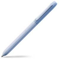 Ручка кулькова Faber-Castell поворотна серії AVORI Peace of Mind, колір корпусу блакитний, синя М (0,7 мм) (33062)
