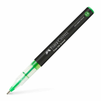 Ролер Faber-Castell Free Ink rollerball, колір чорнила світло-зелений, 1,5 мм, одноразовий (31226)