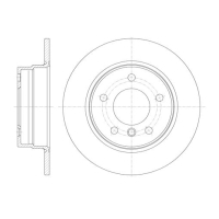 Гальмівний диск REMSA 61013.00