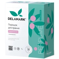 Пральний порошок DeLaMark з ароматом Лічі 1 кг (4820152332516)