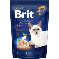 Сухий корм для кішок Brit Premium by Nature Cat Indoor 300 г (8595602552986)