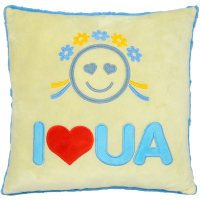 М'яка іграшка Tigres Подушка I love UA (ПД-0441)