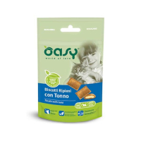 Ласощі для котів OASY TREATS з тунцем 60 г (8053017346281)