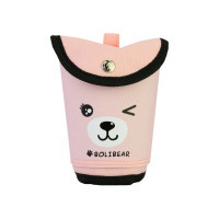 Пенал Cool For School підставка 1 відділення Рожевий (B-8695-pink)